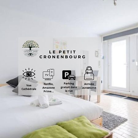 Appartement Petit Cronenbourg - GOLDEN TREE - WIFI - 5 min gare de Strasbourg Extérieur photo